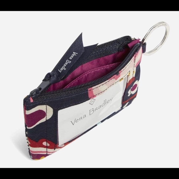 Vera Bradley Painted Paisley Zip ID NWT - Picture 2 of 2